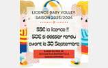 TARIFS LICENCES BABY VOLLEY